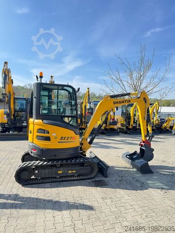 Minibagger SHANTUI SE27SR 2,5t JCB Bobcat Hitachi Sany volv