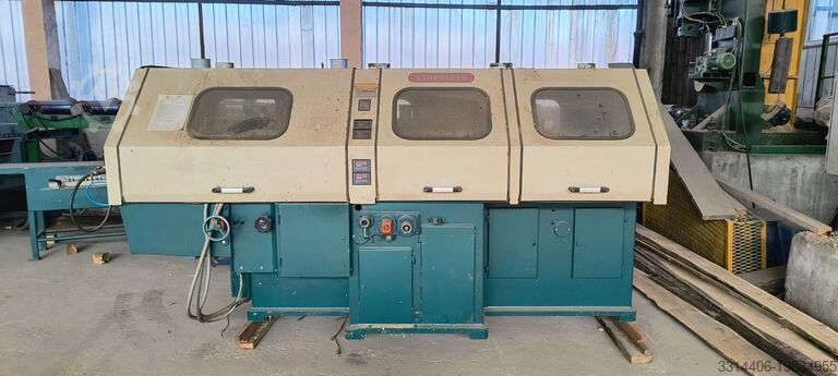 Parquet production line Gebr.SCHROEDER PAKE70/PAKUE5