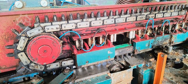 Parquet production line Gebr.SCHROEDER PAKE70/PAKUE5