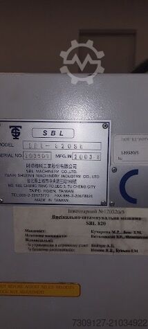 Stanzpresse SBL-820 SBL MACHINERY Co Ltd SBL-820 SE