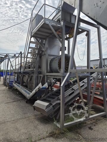Pea processing line linia do Grochu prototyp