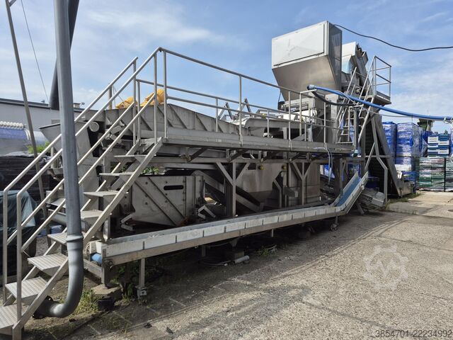 Pea processing line linia do Grochu prototyp