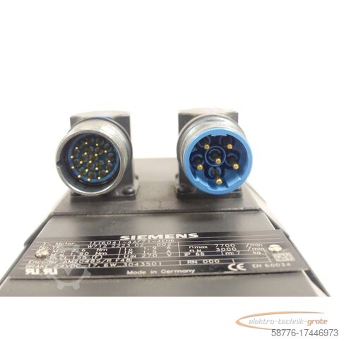 Control unit Siemens 1FT6041-4AF71-4EH6 SN:YFW712222302002 - ! -