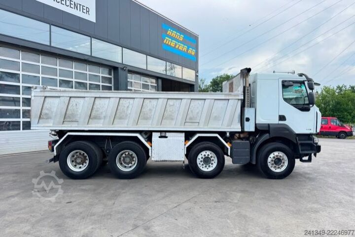 Kipper LKW RENAULT Kerax 520 8x4 Stahlkipper 2 Seiten