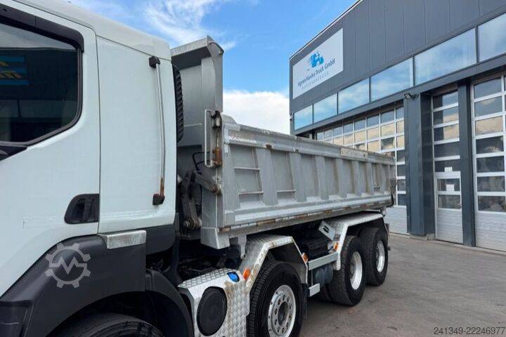 Kipper LKW RENAULT Kerax 520 8x4 Stahlkipper 2 Seiten