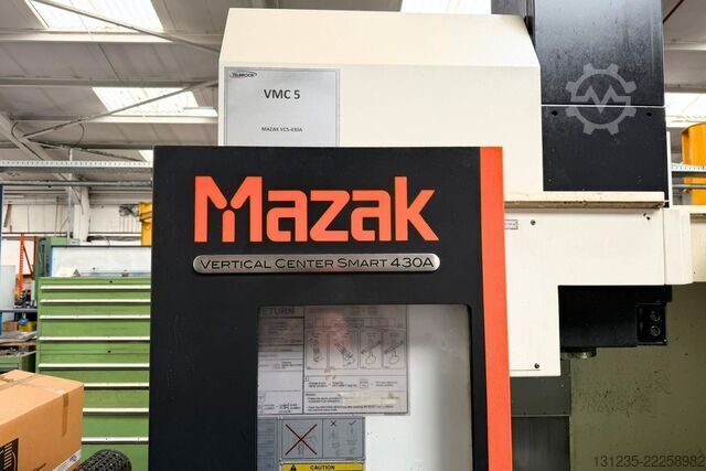 Vertical machining center Mazak VCS 430A SN 249154