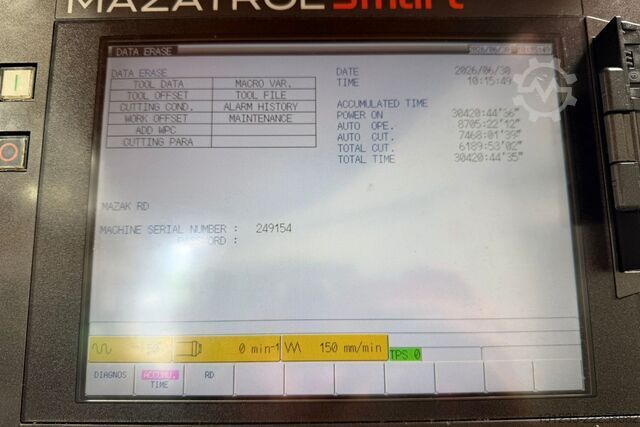 Vertical machining center Mazak VCS 430A SN 249154