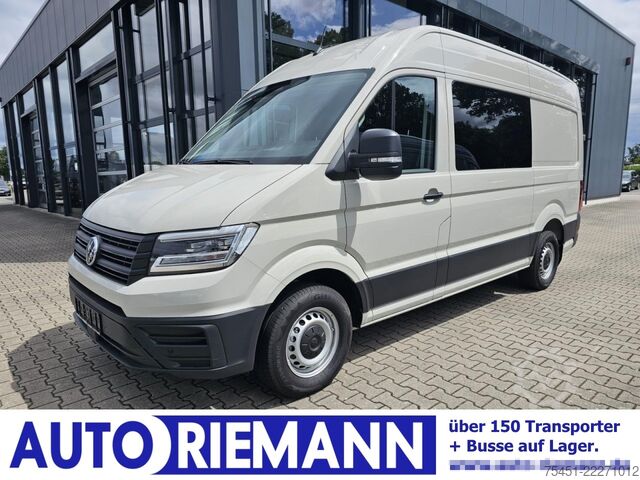 High top van VW Crafter 35 Kasten Plus 7 Sitze MR ERGO LED KAMERA