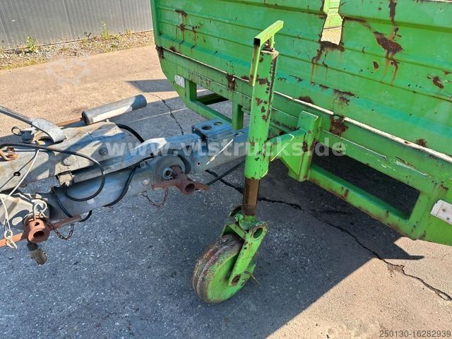 Open trailer BLOMENRÖHR Tandemanhänger mit Laderampen 3 t.