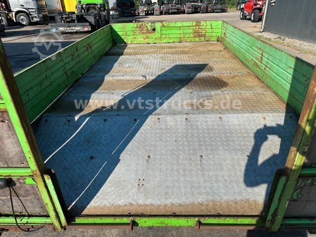 Open trailer BLOMENRÖHR Tandemanhänger mit Laderampen 3 t.