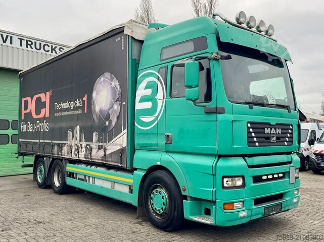 Schiebeplane MAN TGA 26.410 6x2,TOP state! , RETARDER,  FRIGO