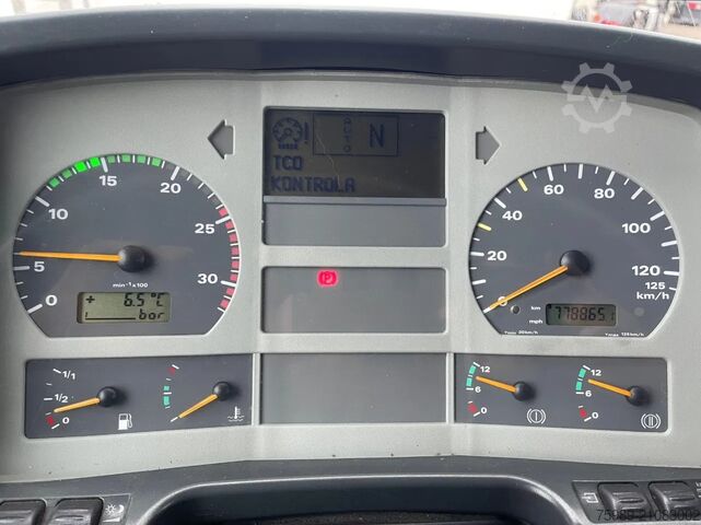 Schiebeplane MAN TGA 26.410 6x2,TOP state! , RETARDER,  FRIGO