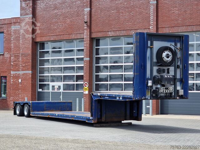 Low loader Meusburger MPG-2 Lowloader / Tieflader - 2x steering axle ...