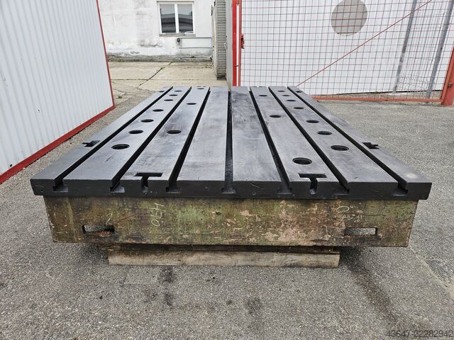 T-Slot Clamping Table, Machine Bed  