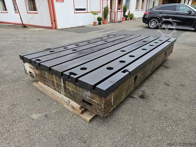 T-Slot Clamping Table, Machine Bed  