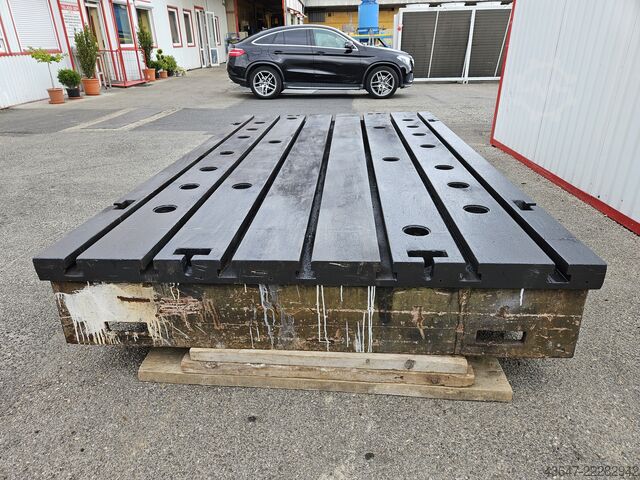 T-Slot Clamping Table, Machine Bed  