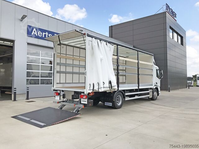 Chassis with cab DAF XD 310 FA 4x2 - ST895 schuifzeil Carr. Veekeman...