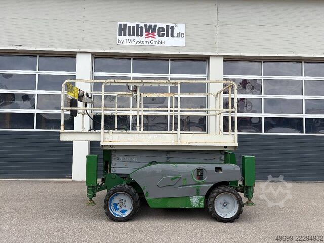Scherenhebebühne Haulotte Compact 12 DX 12m Diesel Scherenarbeitsbühne