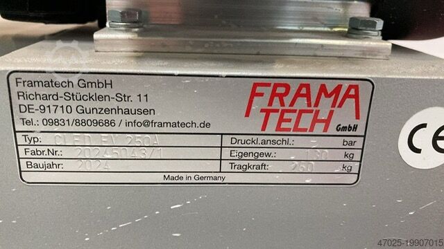 Glass suction cups Framatech Glassauger