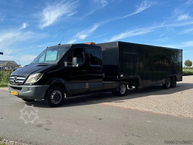 BE-SZM Mercedes-Benz Sprinter 518 CDI V6!!!DUBBEL CABINE!!automaat m...