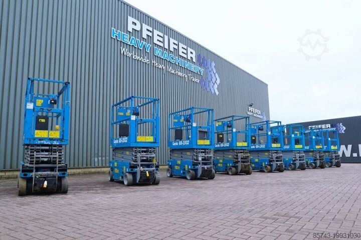 Scherenhebebühne Genie GS1932 Electric, Working Height 7.8 m, 227kg Capac