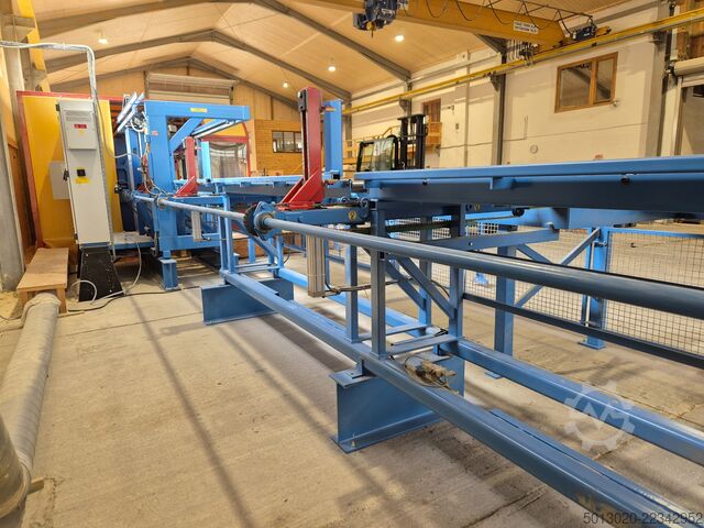 Joinery machine Hundegger K2i 450 Blockhausaggregat