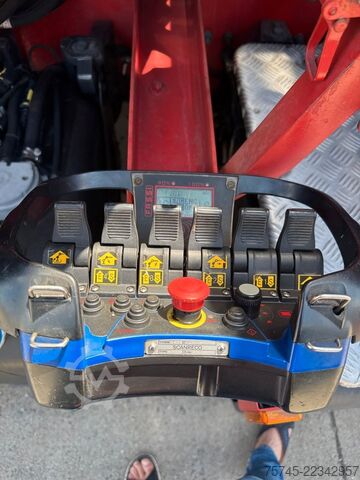 Flatbed truck SCANIA R 490 * RETARDER * FASSI 14 M * LENK/LIFTACHSE *
