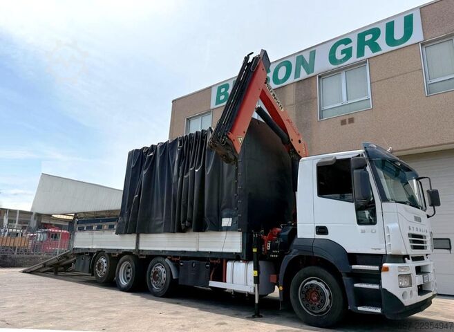 Flatbed truck Iveco STRALIS 350