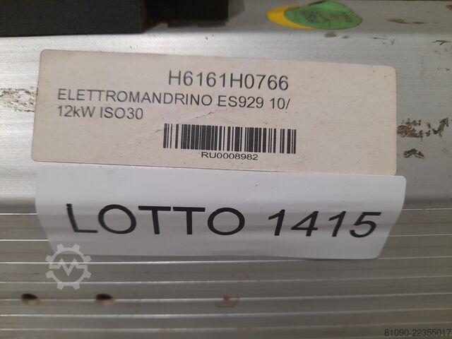 ELECTROSPINDLE 10/12KW HSD HSD H6161H0766 -ES929