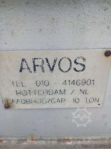 Avos 10-Tonnen Verladebrücke Storax 10ton laadbrug