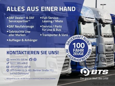 LKW mit Pritsche & Plane DAF XB 290 4X2 FA VDC 16t - Curtainsider Junge