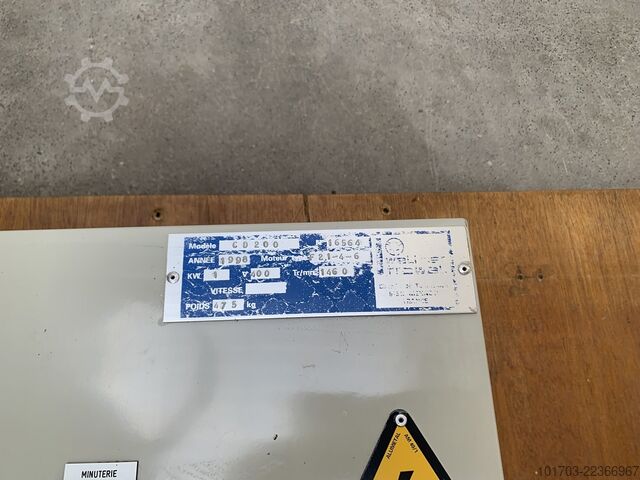 Vibratory Finishing Bowl Walther Trowal CD 200