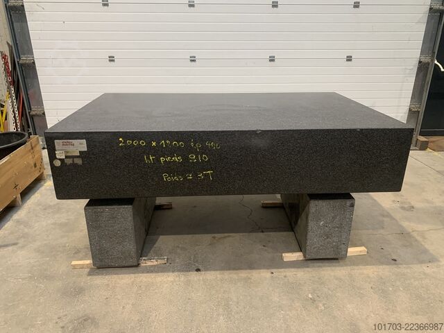 Granit marble ATELIERS MAITRE 2000 x 1200 x 400 mm