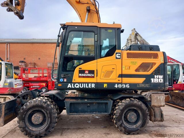 Wheel excavator Hyundai HW180