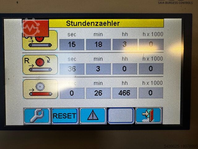Roll coating machine (Coater) Gemata Rollmac Colorglass 1800