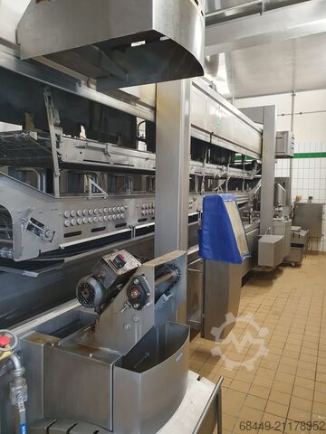 SuperFry - Bratstrasse, Typ SPF 5000/650 GEA-CFS SuperFry – Braadlijn, Type SPF 5000/650