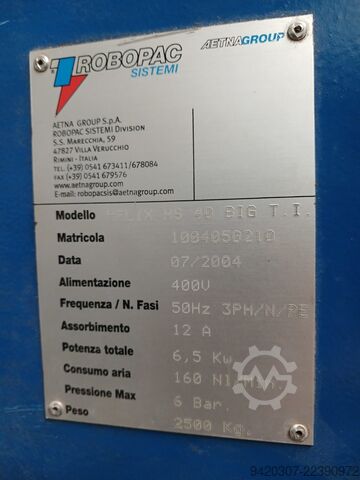 Automatic arm stretch wrapper Robopac HELIX HS40