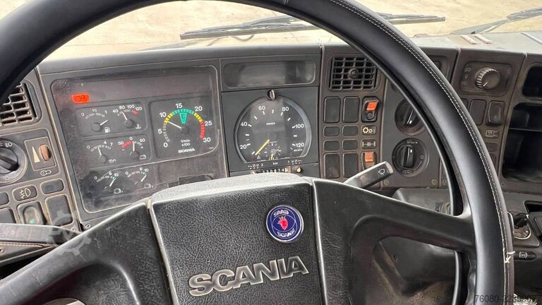 3-Seiten-Kipper Scania 93 - 220 (MANUAL PUMP / POMPE MANUELLE / MANUAL...