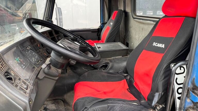 3-Seiten-Kipper Scania 93 - 220 (MANUAL PUMP / POMPE MANUELLE / MANUAL...