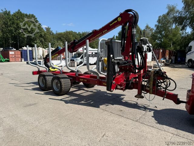 Tajfun GAP 110 trailer & DOT 50K crane Tajfun GAP 110