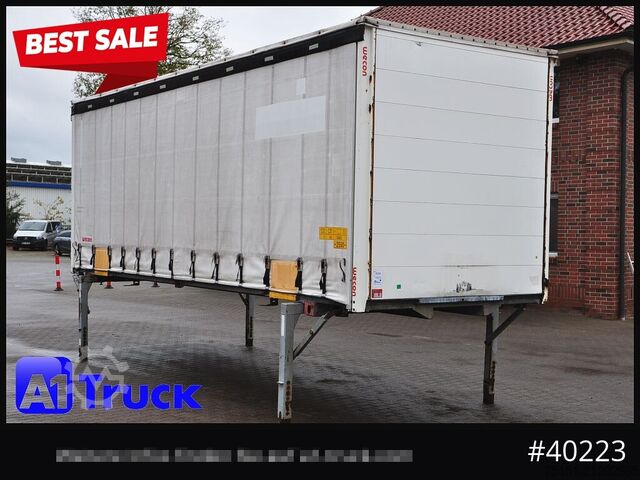 Wechselbrücke mit Pritsche & Plane WECON WPR 745, verzinkt, 2520  innen, Code XL