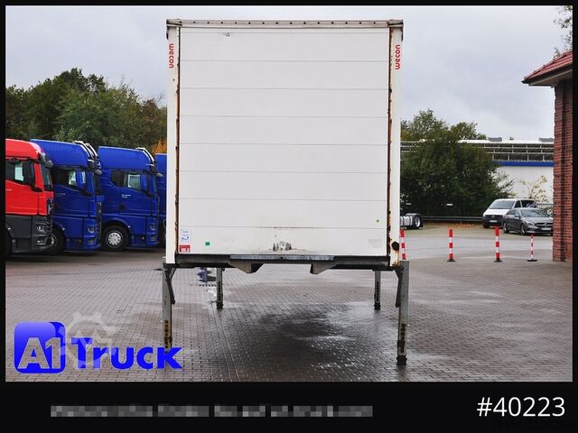 Wechselbrücke mit Pritsche & Plane WECON WPR 745, verzinkt, 2520  innen, Code XL