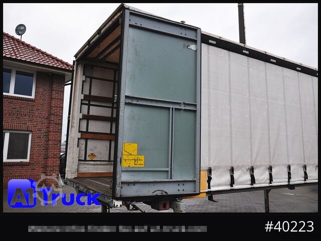 Wechselbrücke mit Pritsche & Plane WECON WPR 745, verzinkt, 2520  innen, Code XL