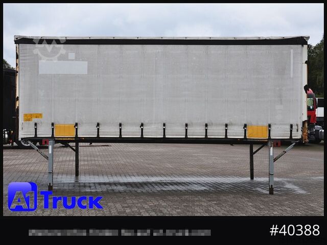 Wechselbrücke mit Pritsche & Plane WECON WPR 745, verzinkt, 2520  innen, Code XL