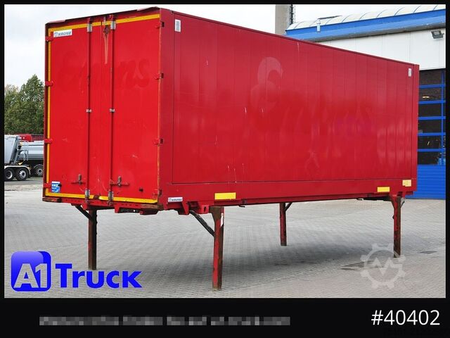 Wechselbrücke mit Kofferaufbau KRONE BDF 7,82 Wechselbrücke, 2680mm Innenhöhe.