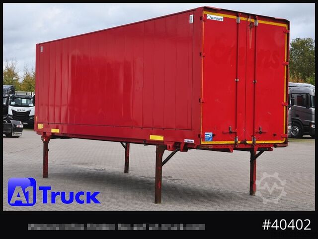 Wechselbrücke mit Kofferaufbau KRONE BDF 7,82 Wechselbrücke, 2680mm Innenhöhe.