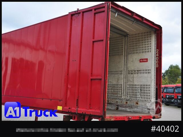 Wechselbrücke mit Kofferaufbau KRONE BDF 7,82 Wechselbrücke, 2680mm Innenhöhe.