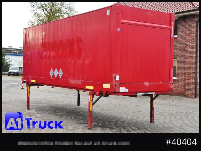 Wechselbrücke mit Kofferaufbau KRONE BDF 7,82 Wechselbrücke, 2680mm Innenhöhe.