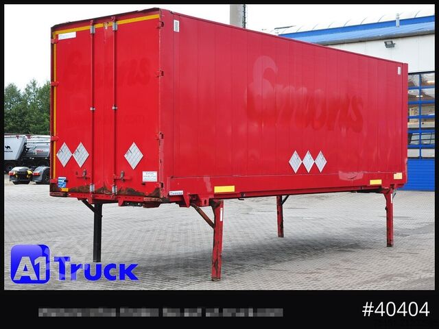 Wechselbrücke mit Kofferaufbau KRONE BDF 7,82 Wechselbrücke, 2680mm Innenhöhe.