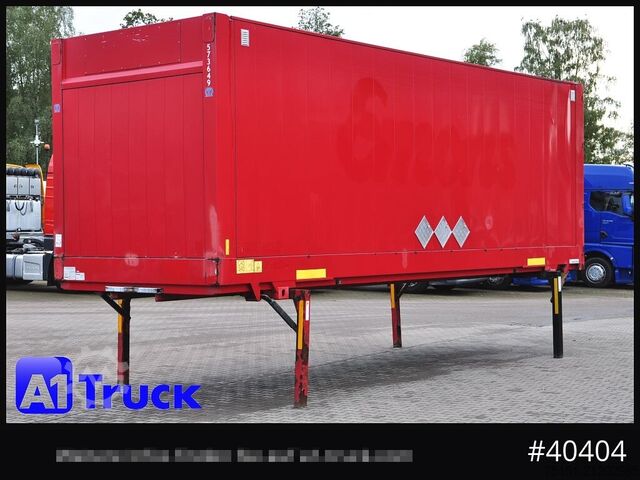 Wechselbrücke mit Kofferaufbau KRONE BDF 7,82 Wechselbrücke, 2680mm Innenhöhe.